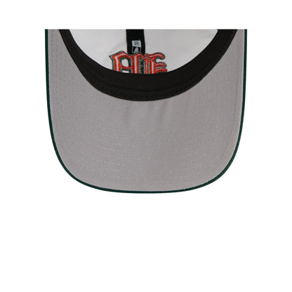 New Era x adidas Miami Hurricanes White 9TWENTY Adjustable Hat