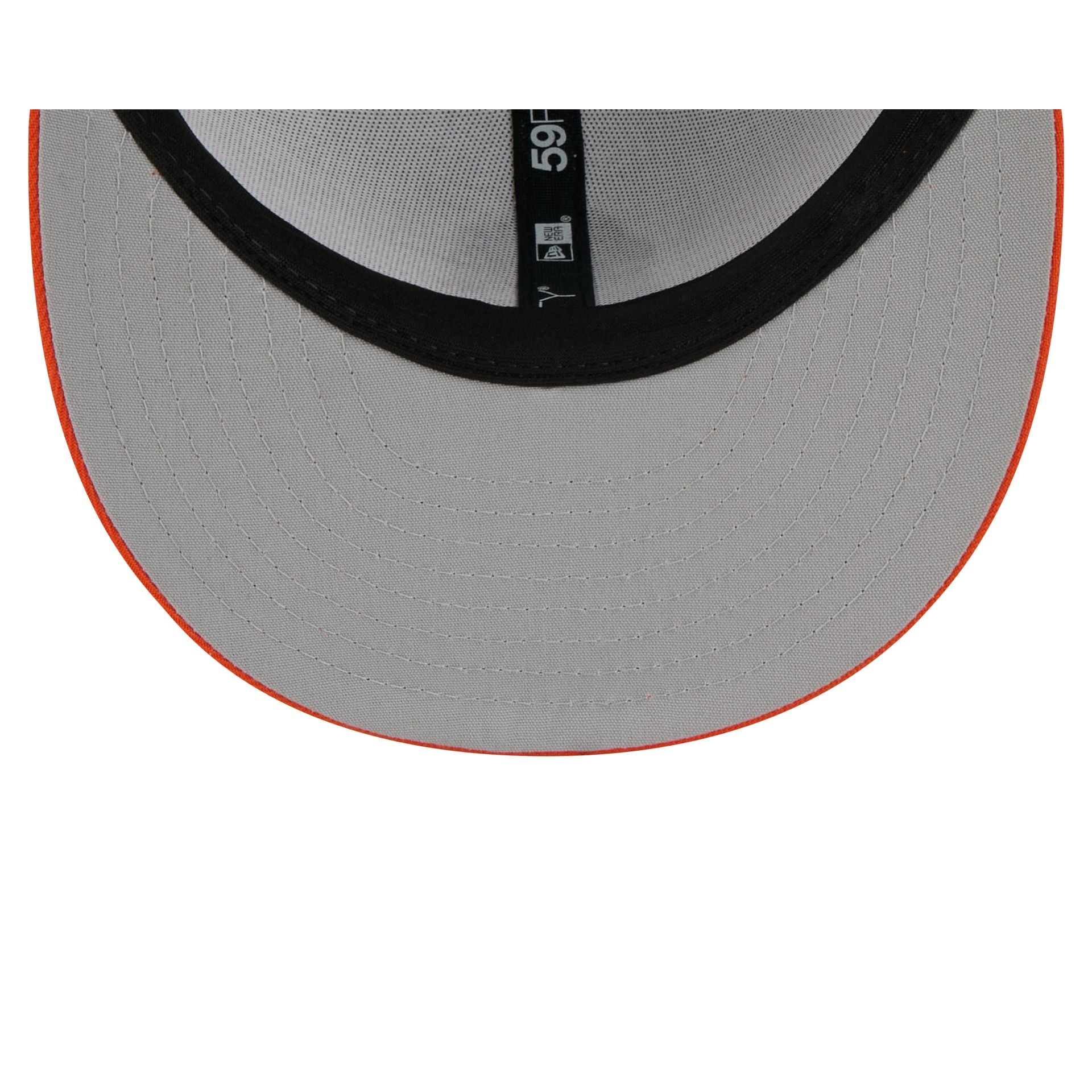New Era x adidas Miami Hurricanes White Mascot 59FIFTY Fitted Hat