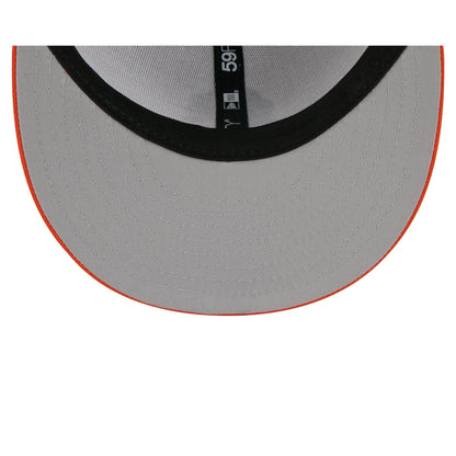 New Era x adidas Miami Hurricanes White Mascot 59FIFTY Fitted Hat