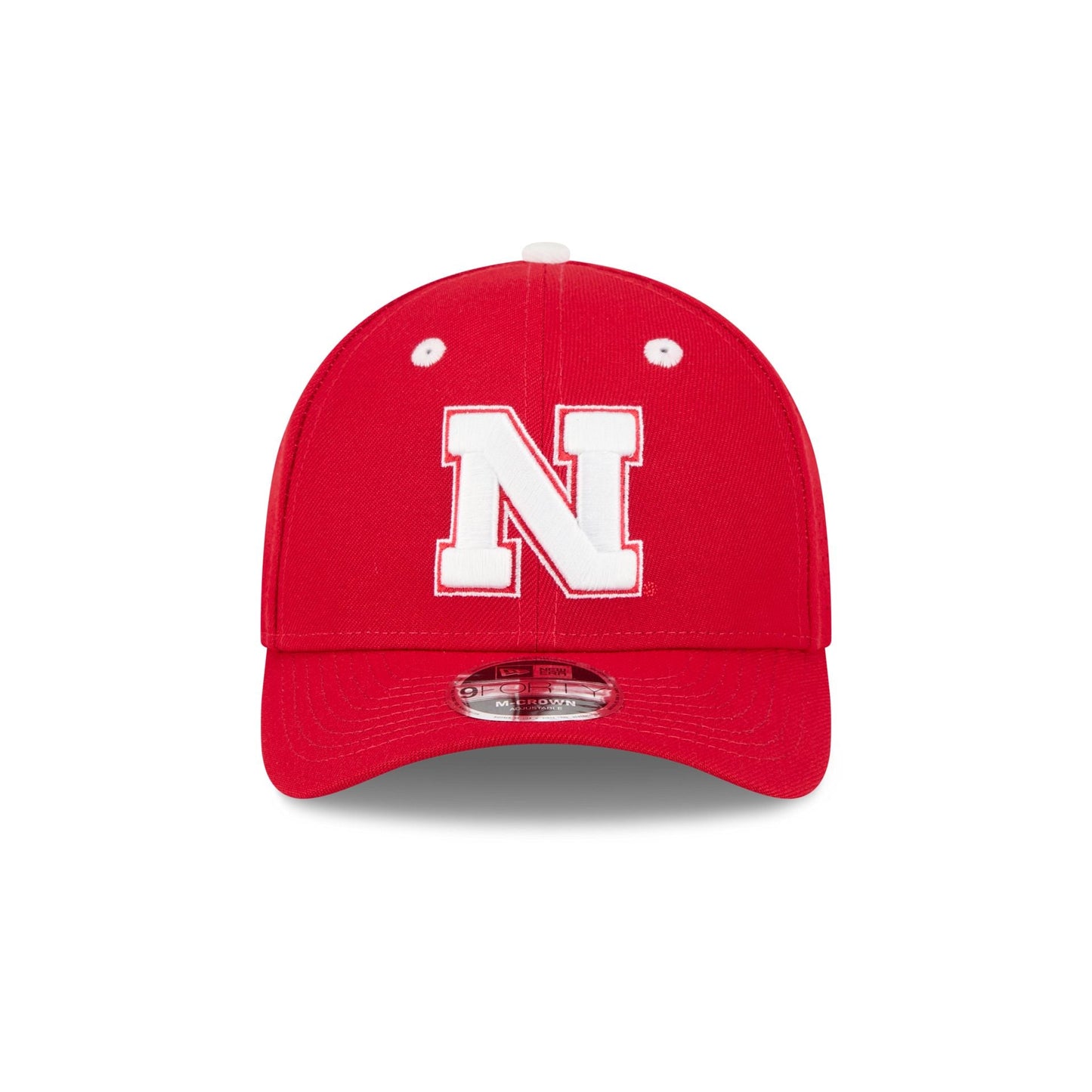New Era x adidas Nebraska Cornhuskers Scarlet 9FORTY M-Crown Snapback Hat