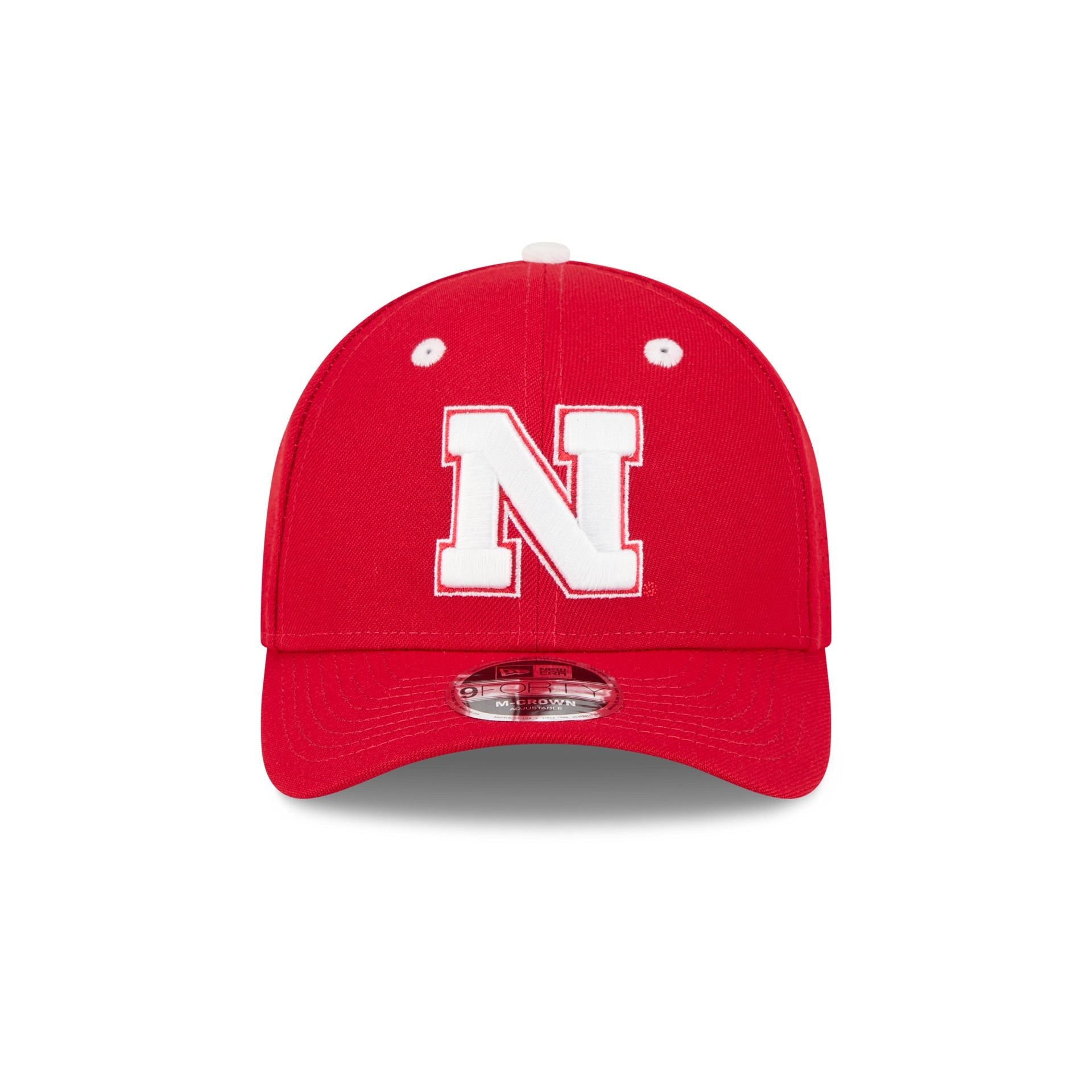 New Era x adidas Nebraska Cornhuskers Scarlet 9FORTY M-Crown Snapback Hat