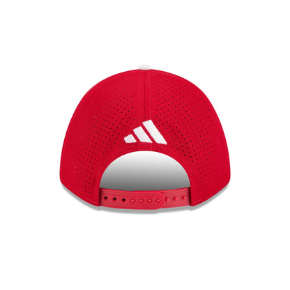 New Era x adidas Nebraska Cornhuskers Scarlet 9FORTY M-Crown Snapback Hat
