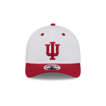 New Era x adidas Indiana Hoosiers White 9FORTY M-Crown Snapback Hat