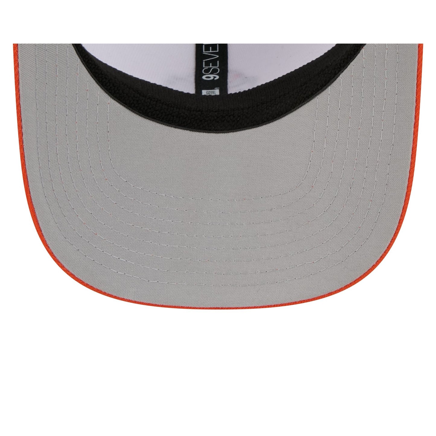 New Era x adidas Miami Hurricanes White Mascot 9SEVENTY Stretch-Snap Hat