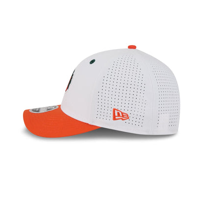 New Era x adidas Miami Hurricanes White Mascot 9FORTY M-Crown Snapback Hat