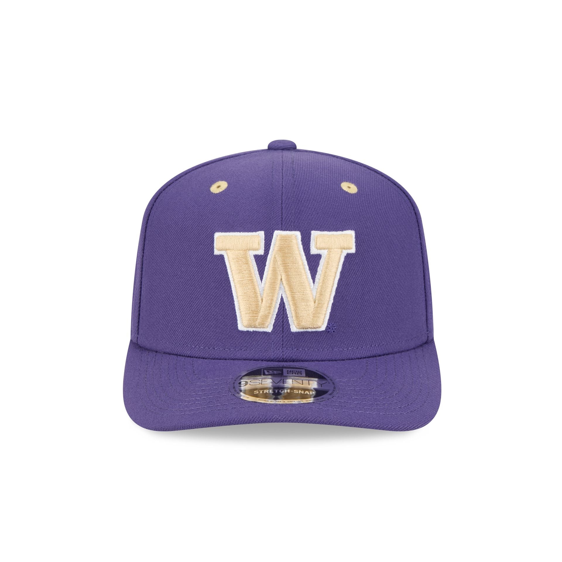New Era x adidas Washington Huskies Purple 9SEVENTY Stretch-Snap Hat