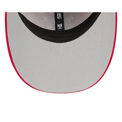 New Era x adidas Nebraska Cornhuskers Scarlet Low Profile 59FIFTY Fitted Hat