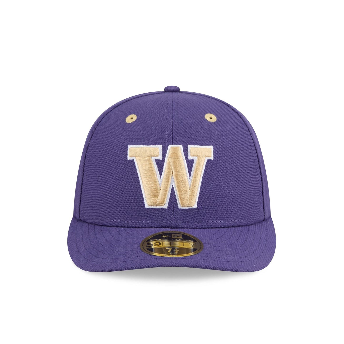New Era x adidas Washington Huskies Purple Low Profile 59FIFTY Fitted Hat