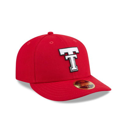 New Era x adidas Texas Tech Red Raiders College Vault Low Profile 59FIFTY Fitted Hat