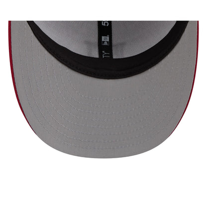 New Era x adidas Indiana Hoosiers White Low Profile 59FIFTY Fitted Hat