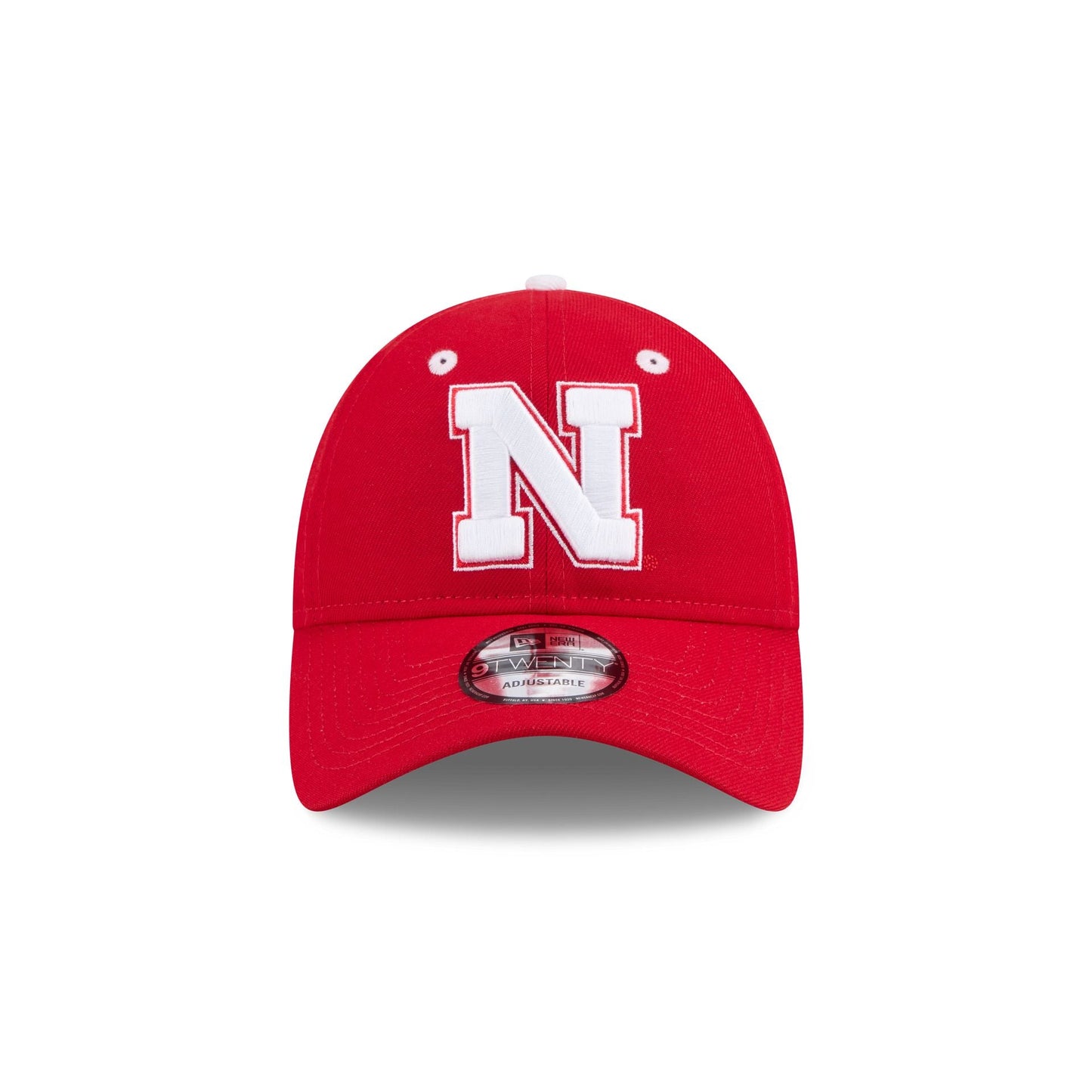 New Era x adidas Nebraska Cornhuskers Scarlet 9TWENTY Adjustable Hat