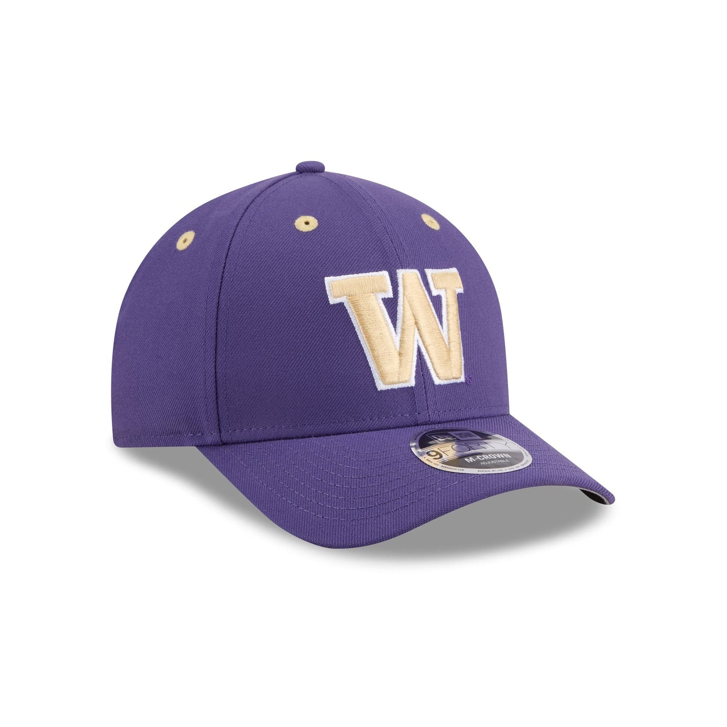 New Era x adidas Washington Huskies Purple 9FORTY M-Crown Snapback Hat