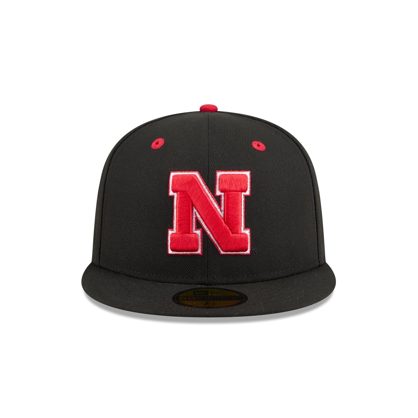 New Era x adidas Nebraska Cornhuskers Black 59FIFTY Fitted Hat