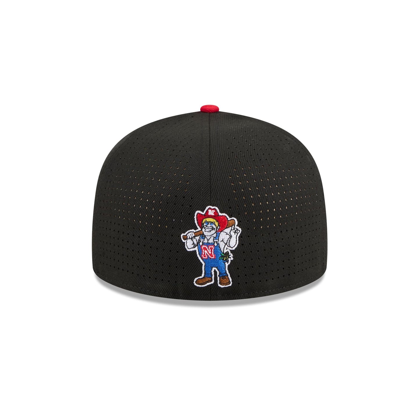 New Era x adidas Nebraska Cornhuskers Black 59FIFTY Fitted Hat
