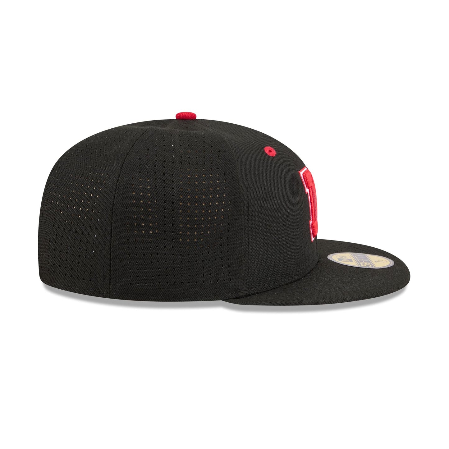 New Era x adidas Nebraska Cornhuskers Black 59FIFTY Fitted Hat