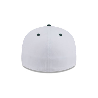 New Era x adidas Miami Hurricanes White Low Profile 59FIFTY Fitted Hat