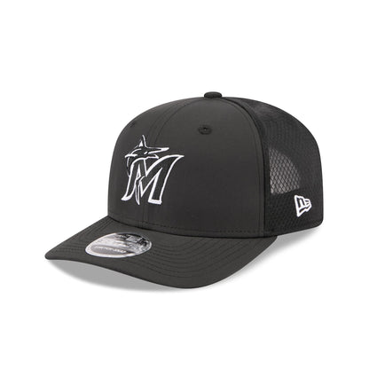 Miami Marlins 2026 Batting Practice Fan Pack 9SEVENTY Stretch-Snap Hat