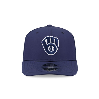 Milwaukee Brewers 2026 Batting Practice Fan Pack 9SEVENTY Stretch-Snap Hat