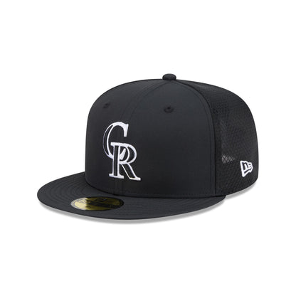 Colorado Rockies 2026 Batting Practice Fan Pack 59FIFTY Fitted Hat