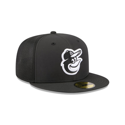 Baltimore Orioles 2026 Batting Practice Fan Pack 59FIFTY Fitted Hat
