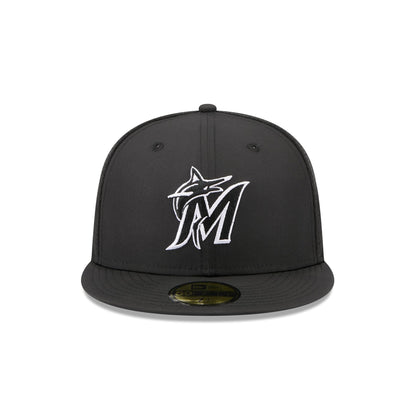 Miami Marlins 2026 Batting Practice Fan Pack 59FIFTY Fitted Hat