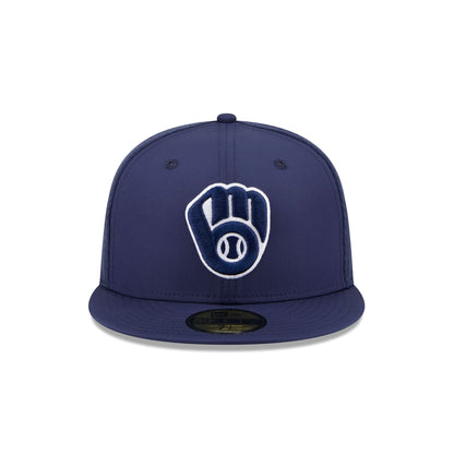 Milwaukee Brewers 2026 Batting Practice Fan Pack 59FIFTY Fitted Hat