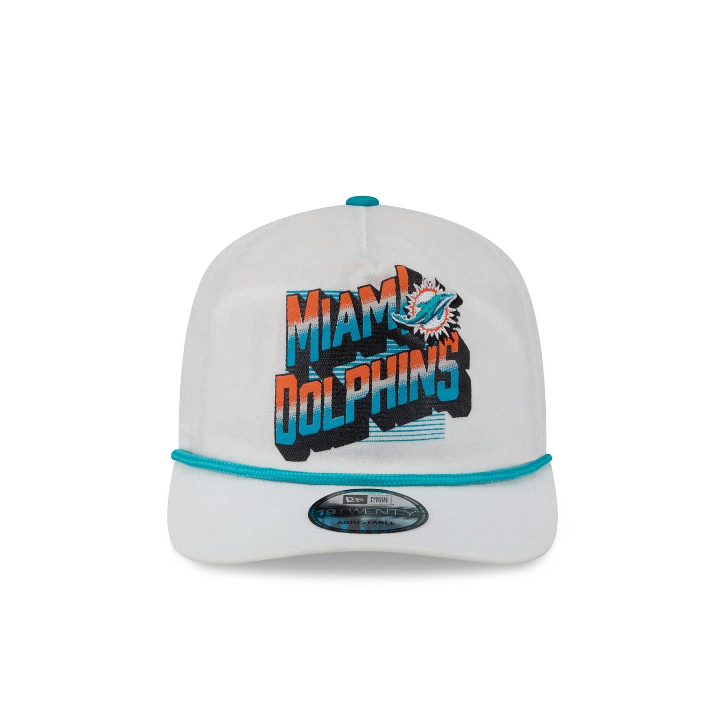 Miami Dolphins Duck Cloth 19TWENTY Adjustable Hat