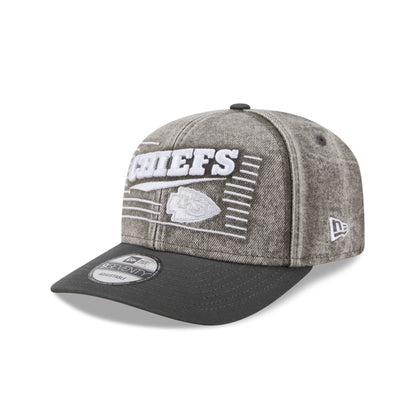 Kansas City Chiefs Washed Denim 9SEVENTY Adjustable Hat
