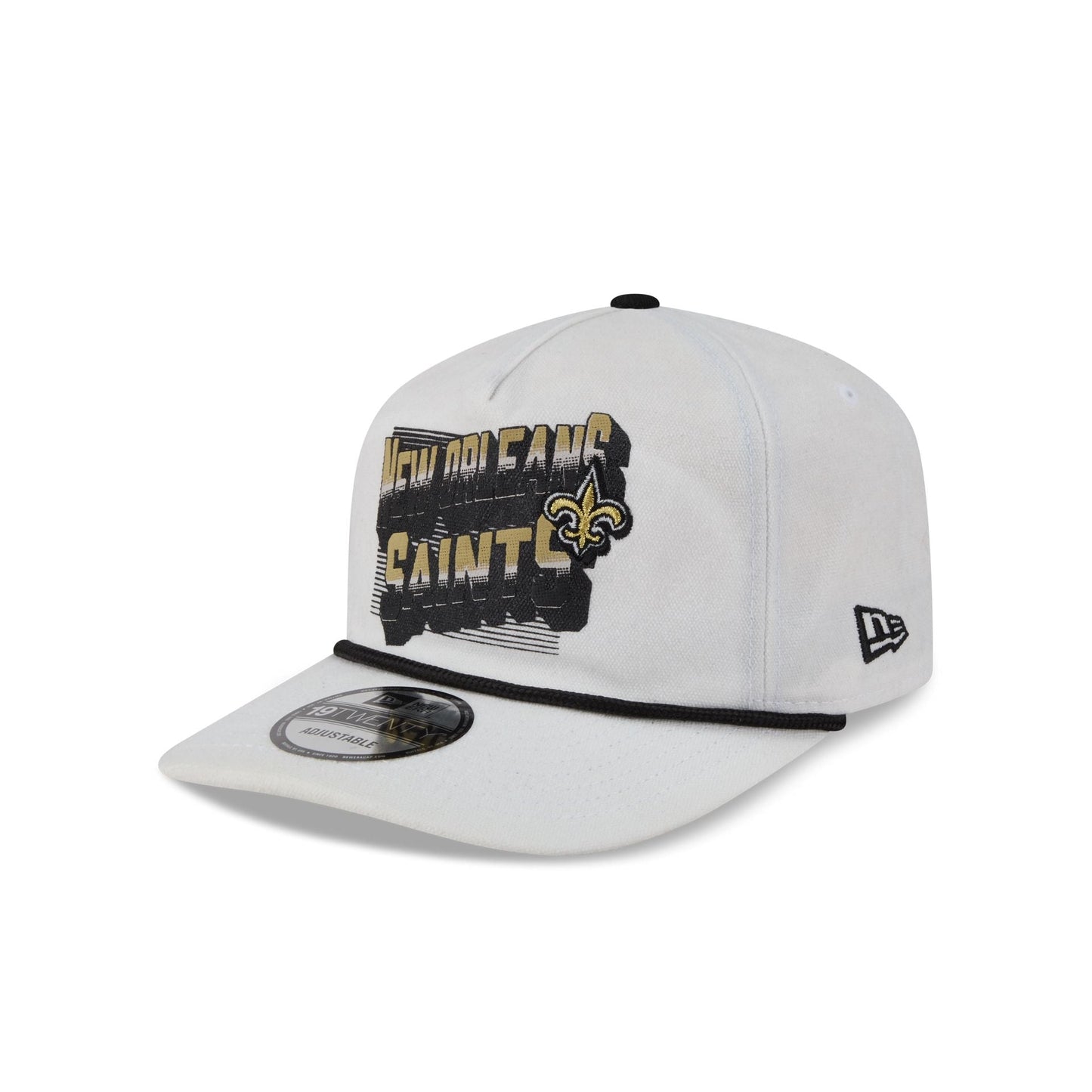 New Orleans Saints Duck Cloth 19TWENTY Adjustable Hat