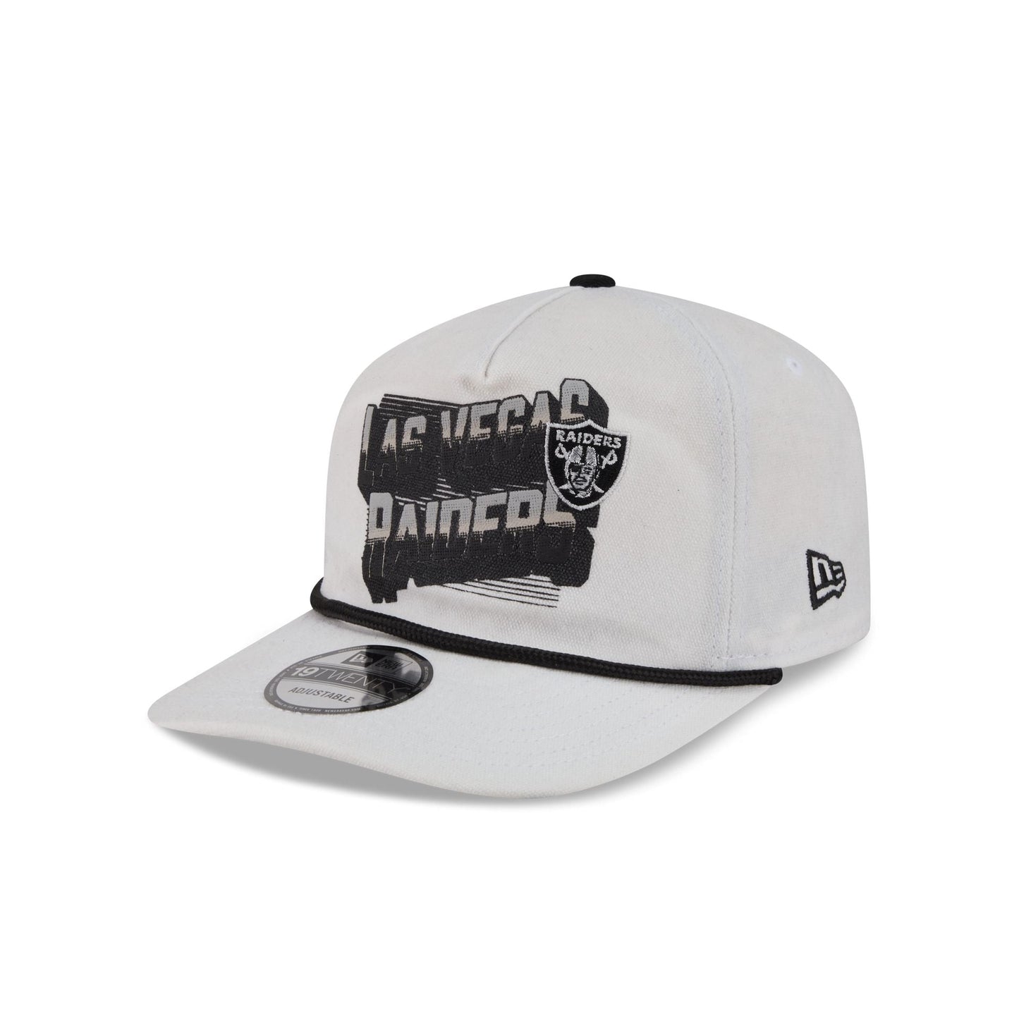 Las Vegas Raiders Duck Cloth 19TWENTY Adjustable Hat