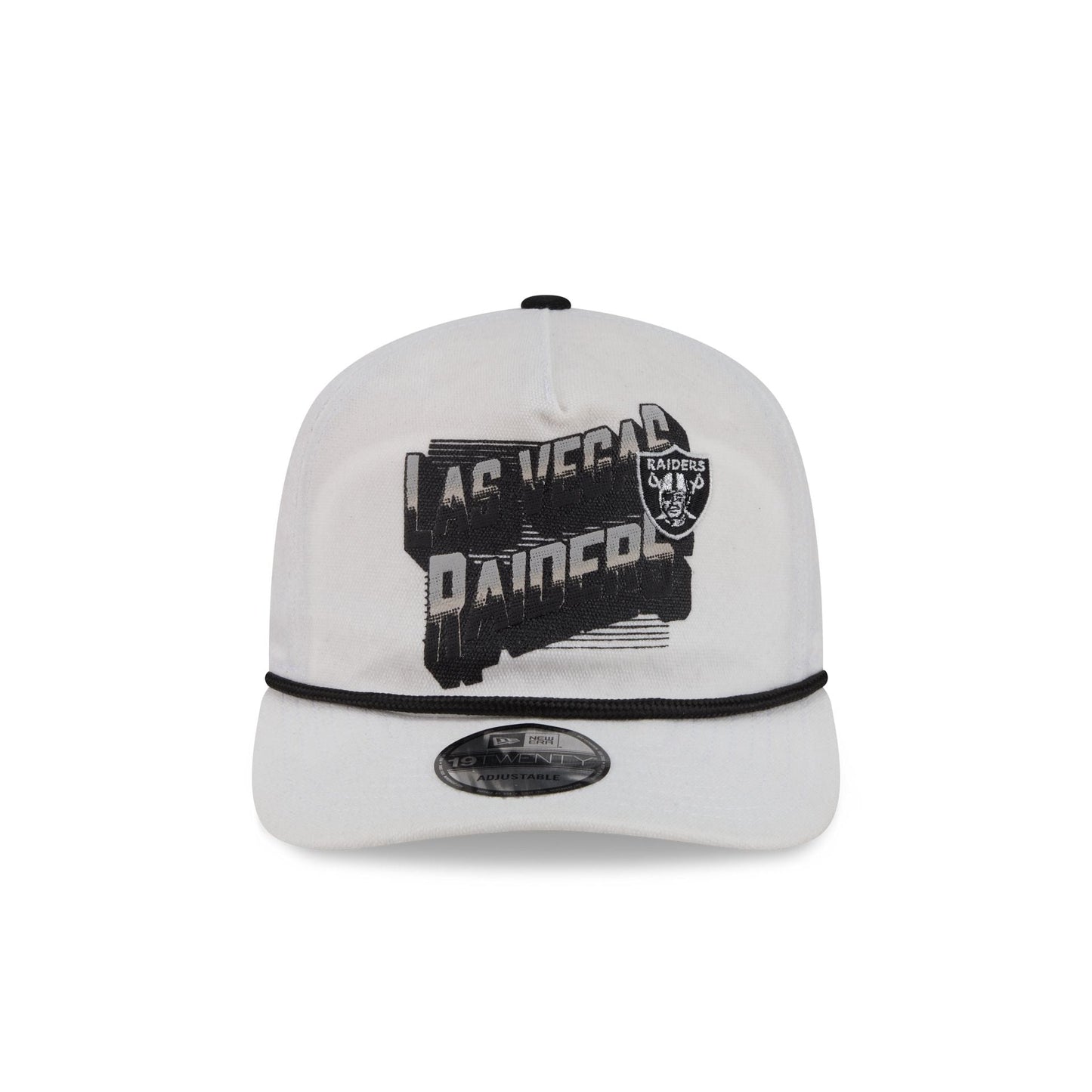 Las Vegas Raiders Duck Cloth 19TWENTY Adjustable Hat