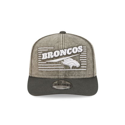 Denver Broncos Washed Denim 9SEVENTY Adjustable Hat