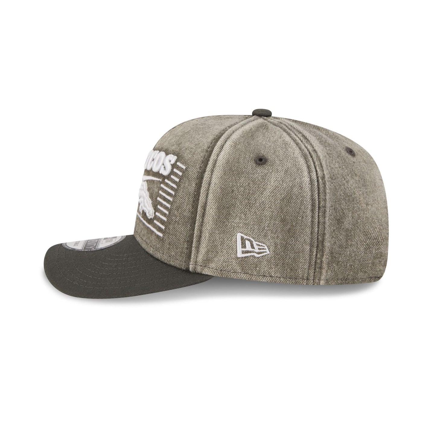 Denver Broncos Washed Denim 9SEVENTY Adjustable Hat