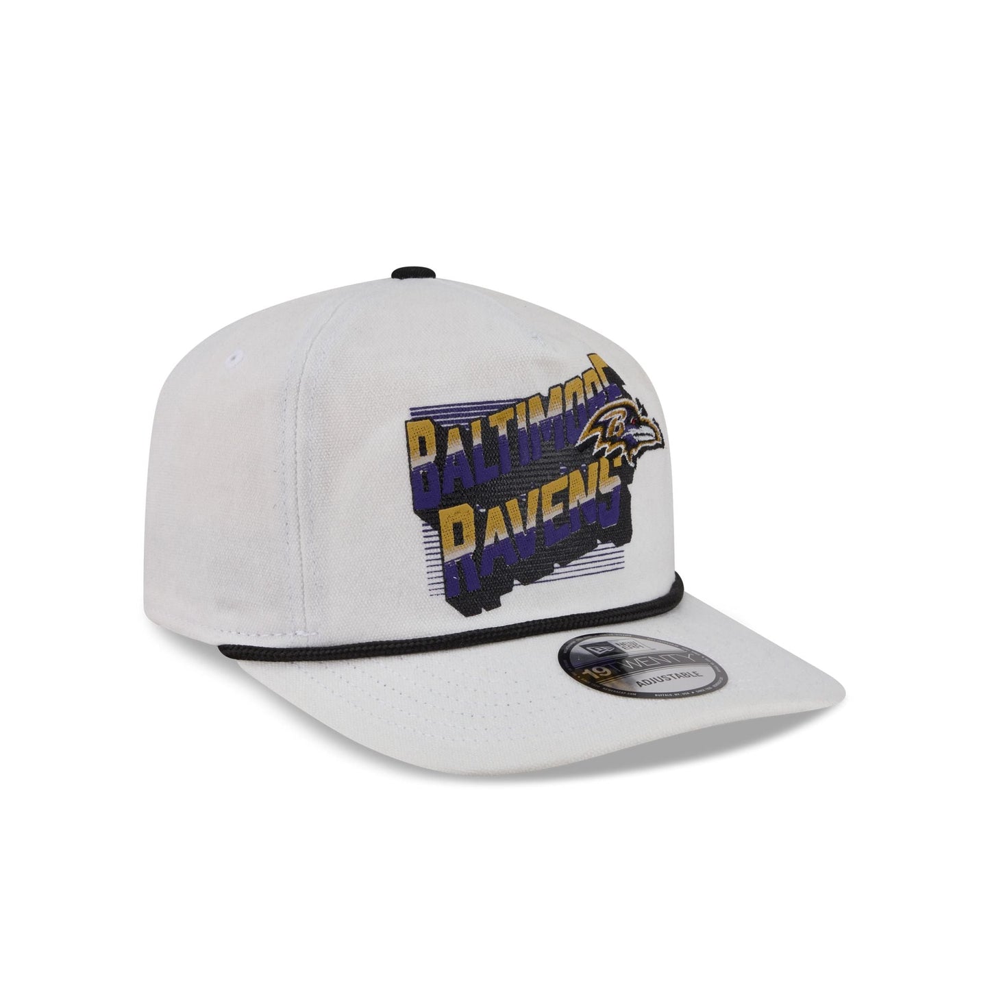 Baltimore Ravens Duck Cloth 19TWENTY Adjustable Hat