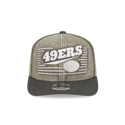 San Francisco 49ers Washed Denim 9SEVENTY Adjustable Hat