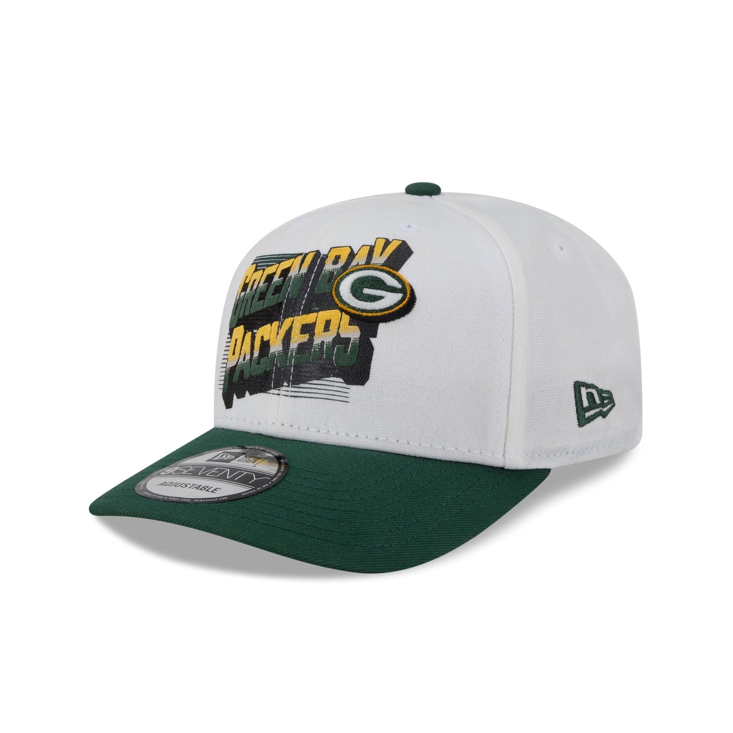 Green Bay Packers Duck Cloth 9SEVENTY Adjustable Hat