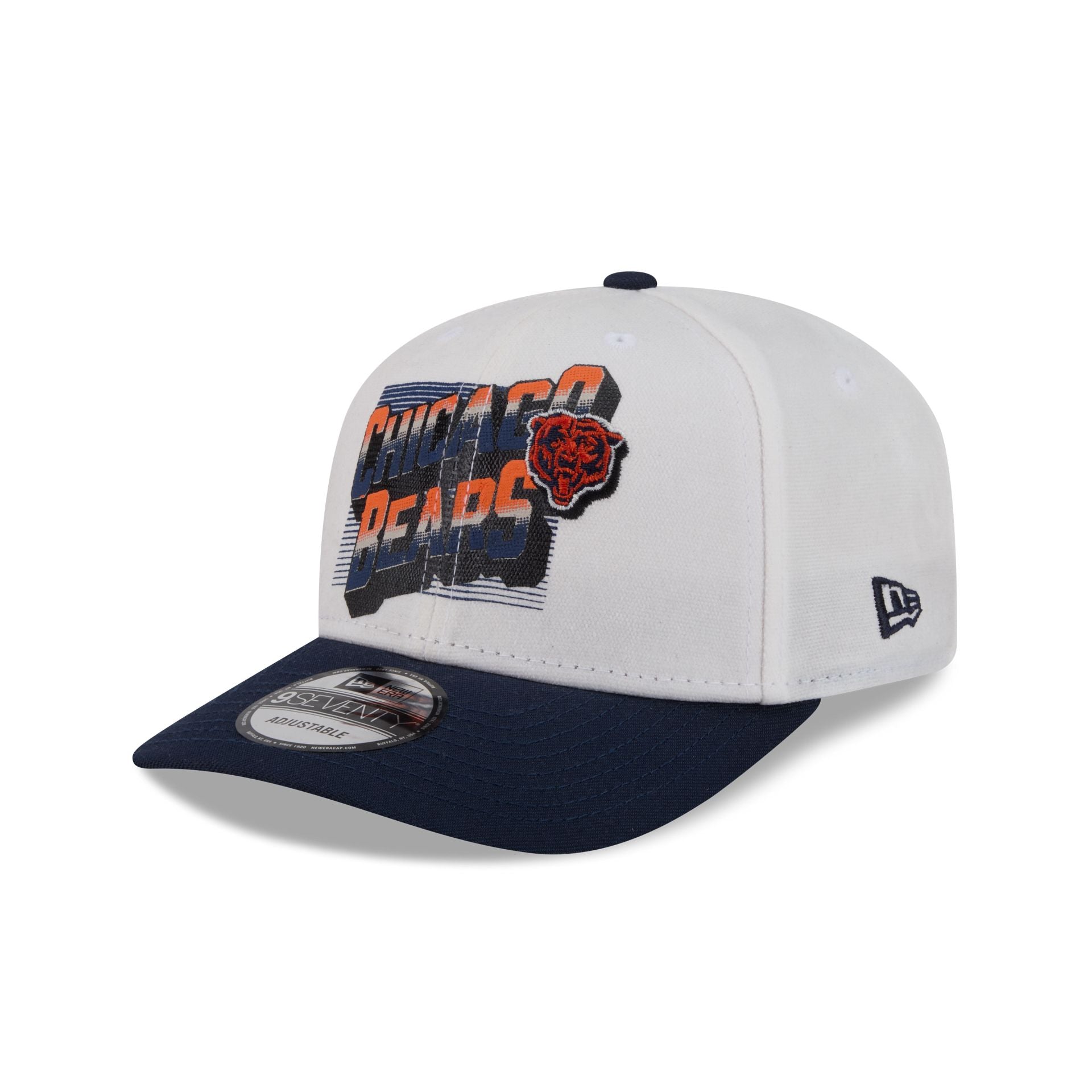 Chicago Bears Duck Cloth 9SEVENTY Adjustable Hat