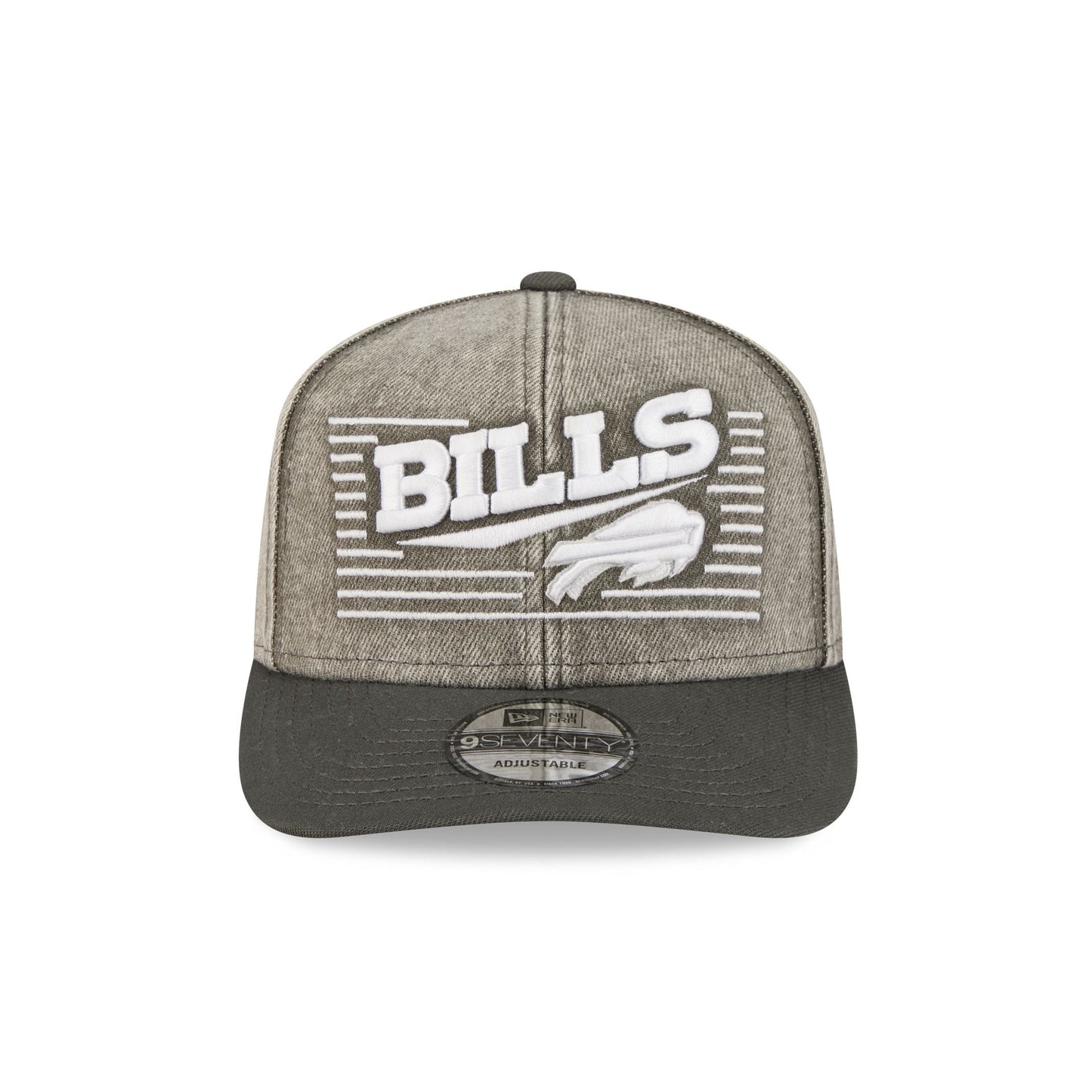 Buffalo Bills Washed Denim 9SEVENTY Adjustable Hat