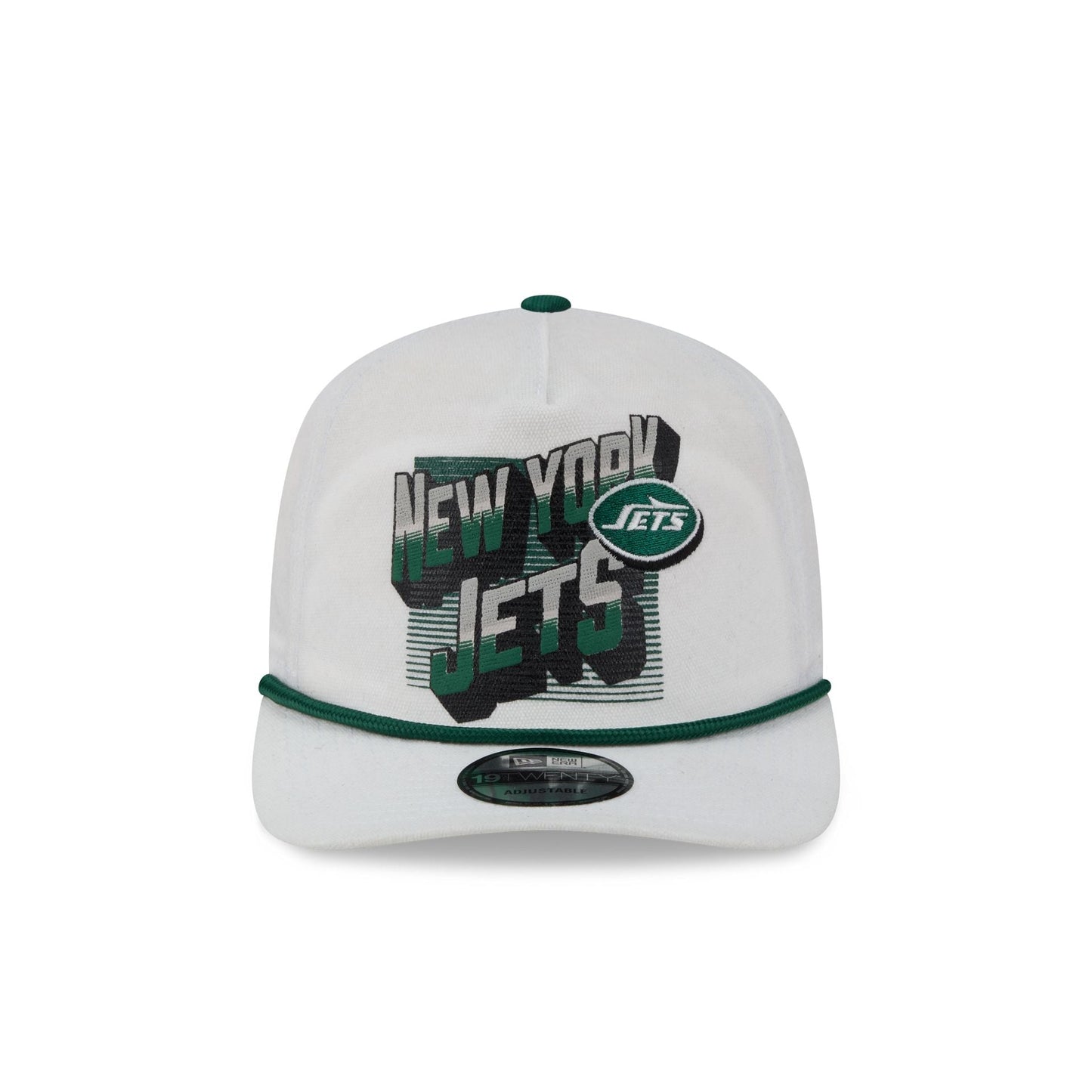 New York Jets Duck Cloth 19TWENTY Adjustable Hat