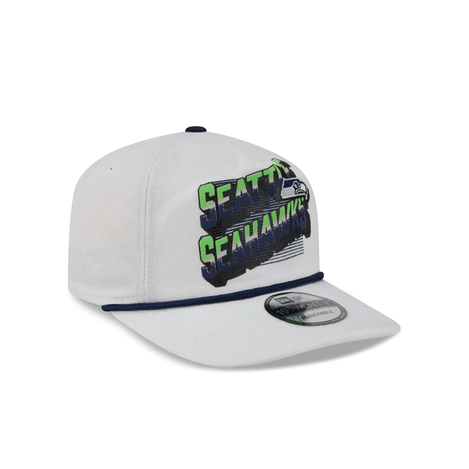 Seattle Seahawks Duck Cloth 19TWENTY Adjustable Hat
