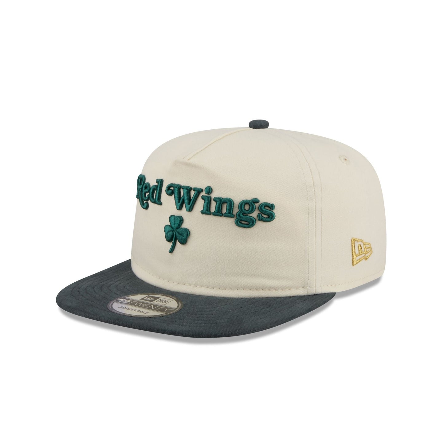 Detroit Red Wings Metallic Logo 19TWENTY Adjustable Hat