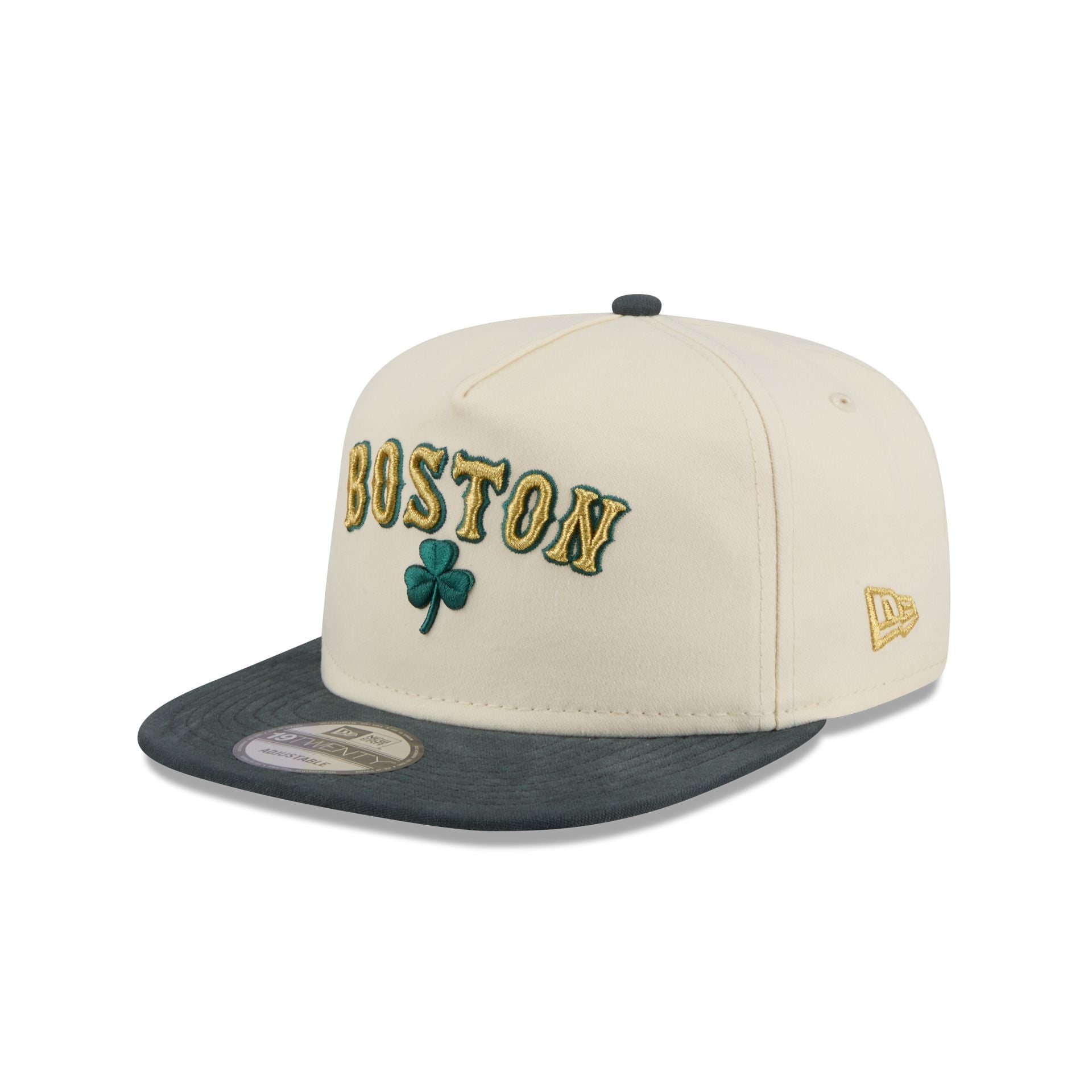 Boston Red Sox Metallic Logo 19TWENTY Adjustable Hat