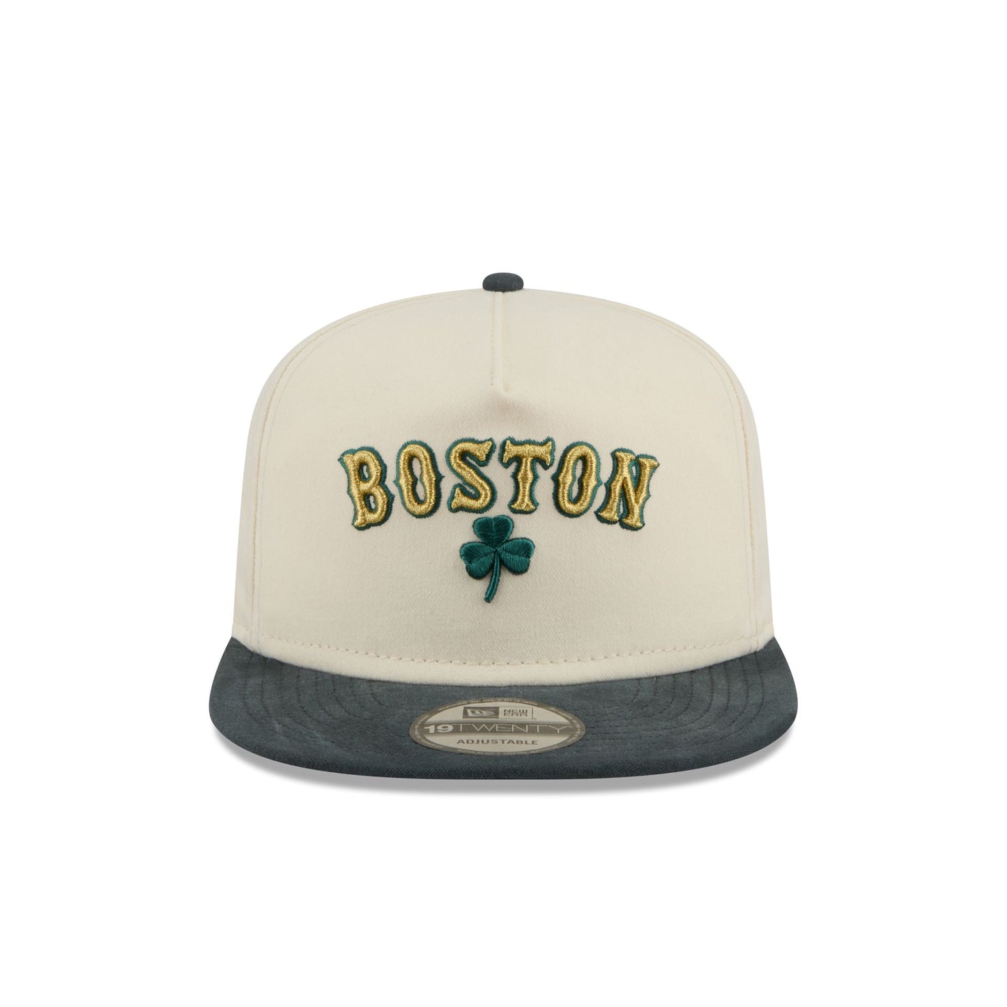 Boston Red Sox Metallic Logo 19TWENTY Adjustable Hat