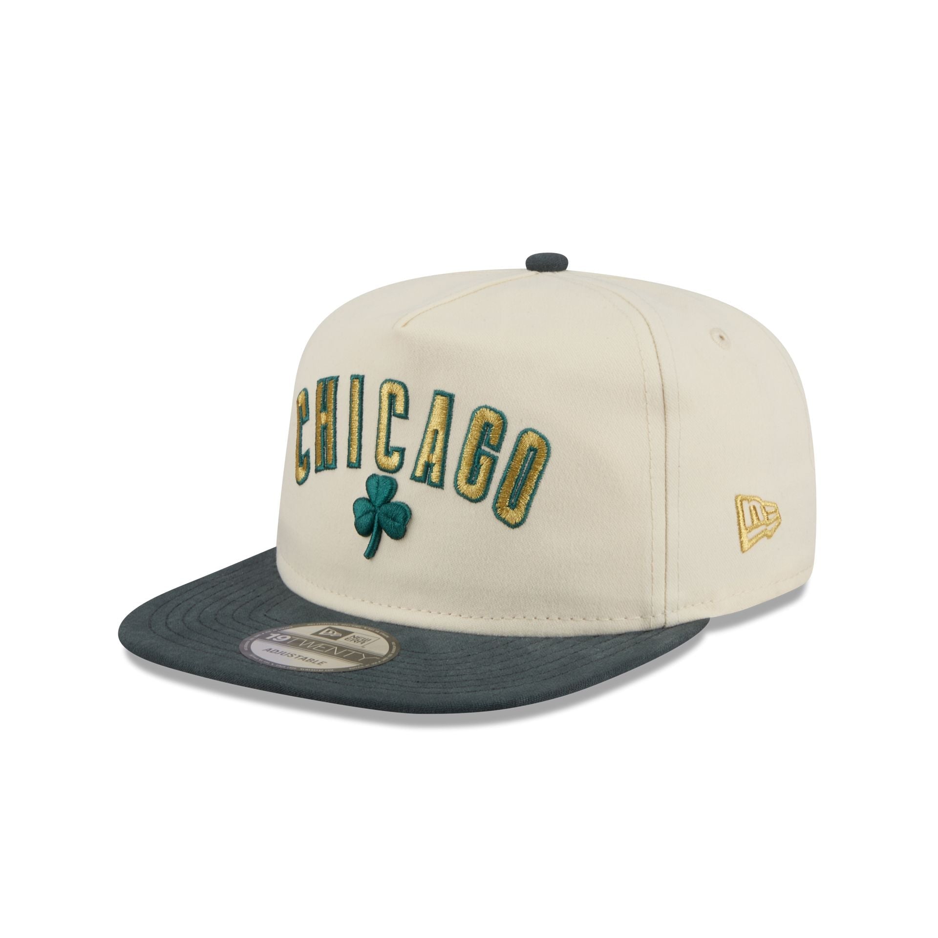 Chicago Cubs Metallic Logo 19TWENTY Adjustable Hat