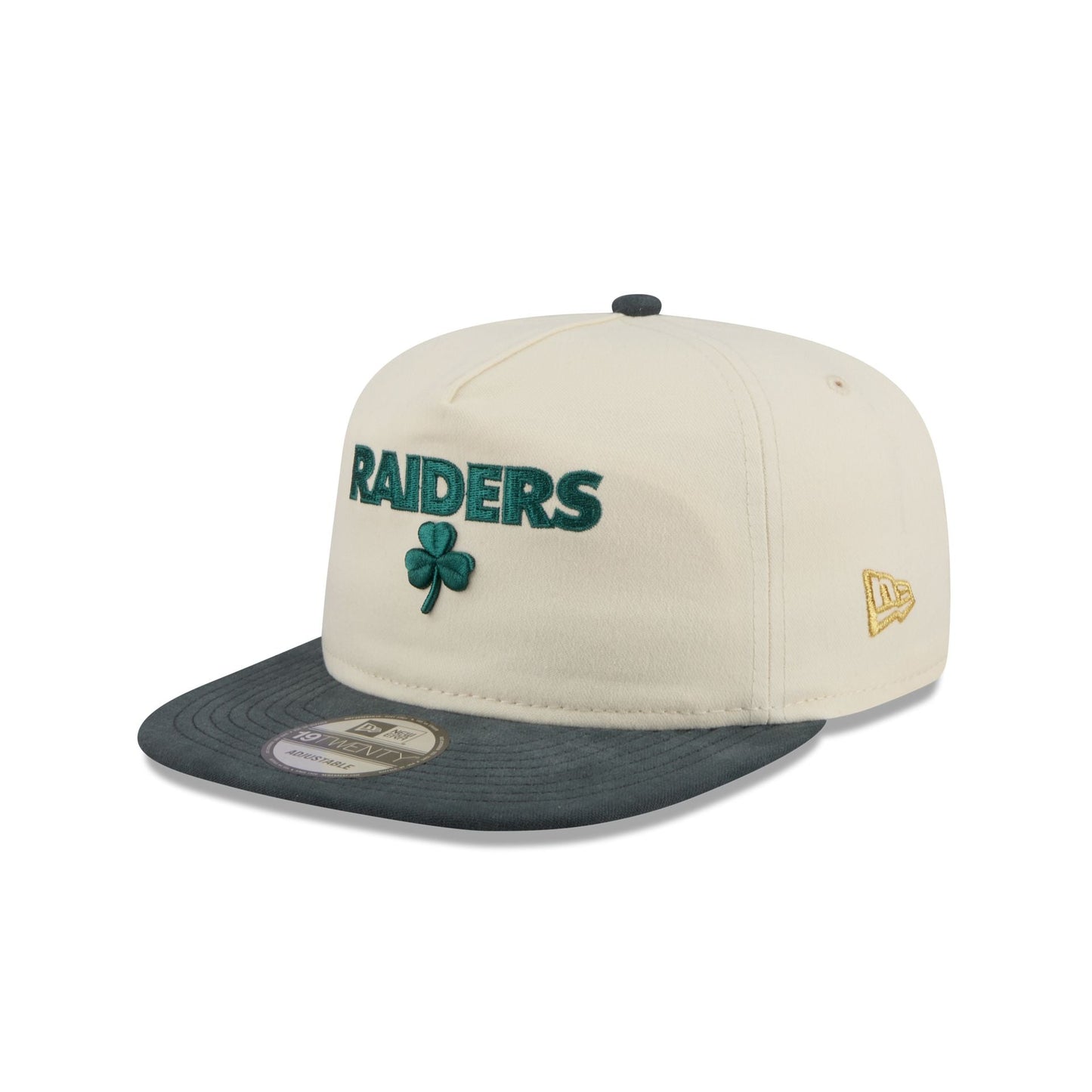 Las Vegas Raiders Metallic Logo 19TWENTY Adjustable Hat