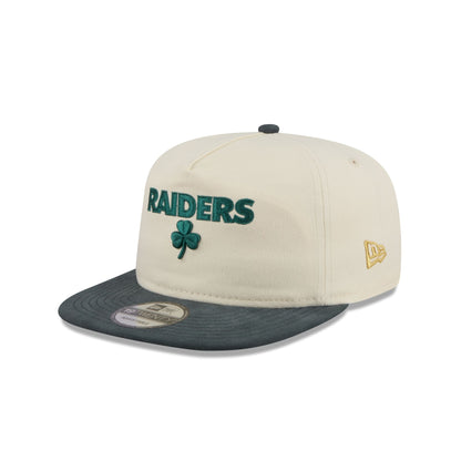 Las Vegas Raiders Metallic Logo 19TWENTY Adjustable Hat