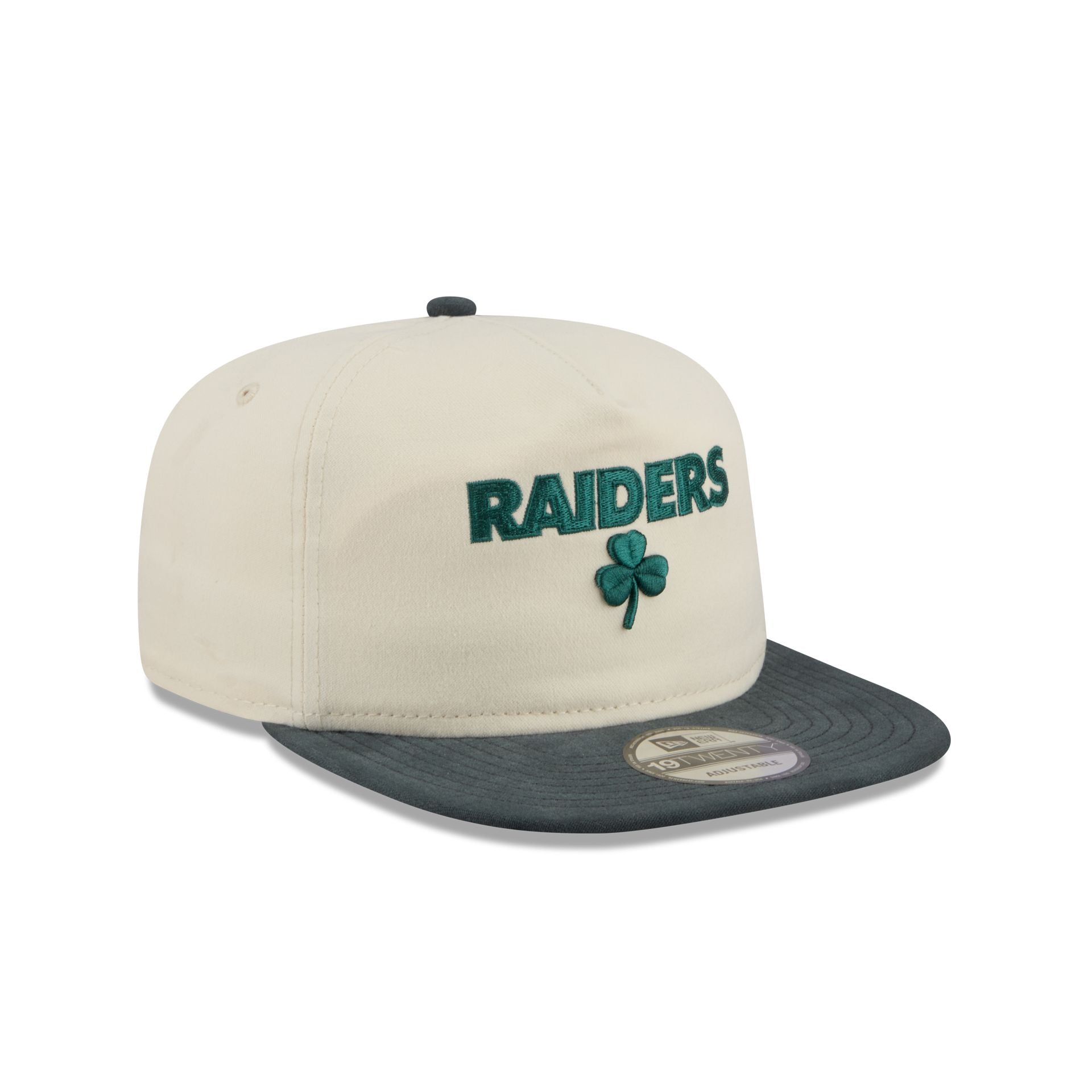 Las Vegas Raiders Metallic Logo 19TWENTY Adjustable Hat