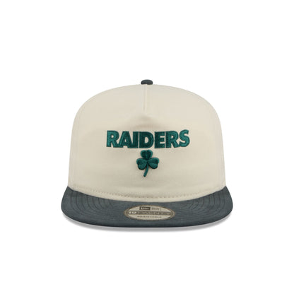 Las Vegas Raiders Metallic Logo 19TWENTY Adjustable Hat