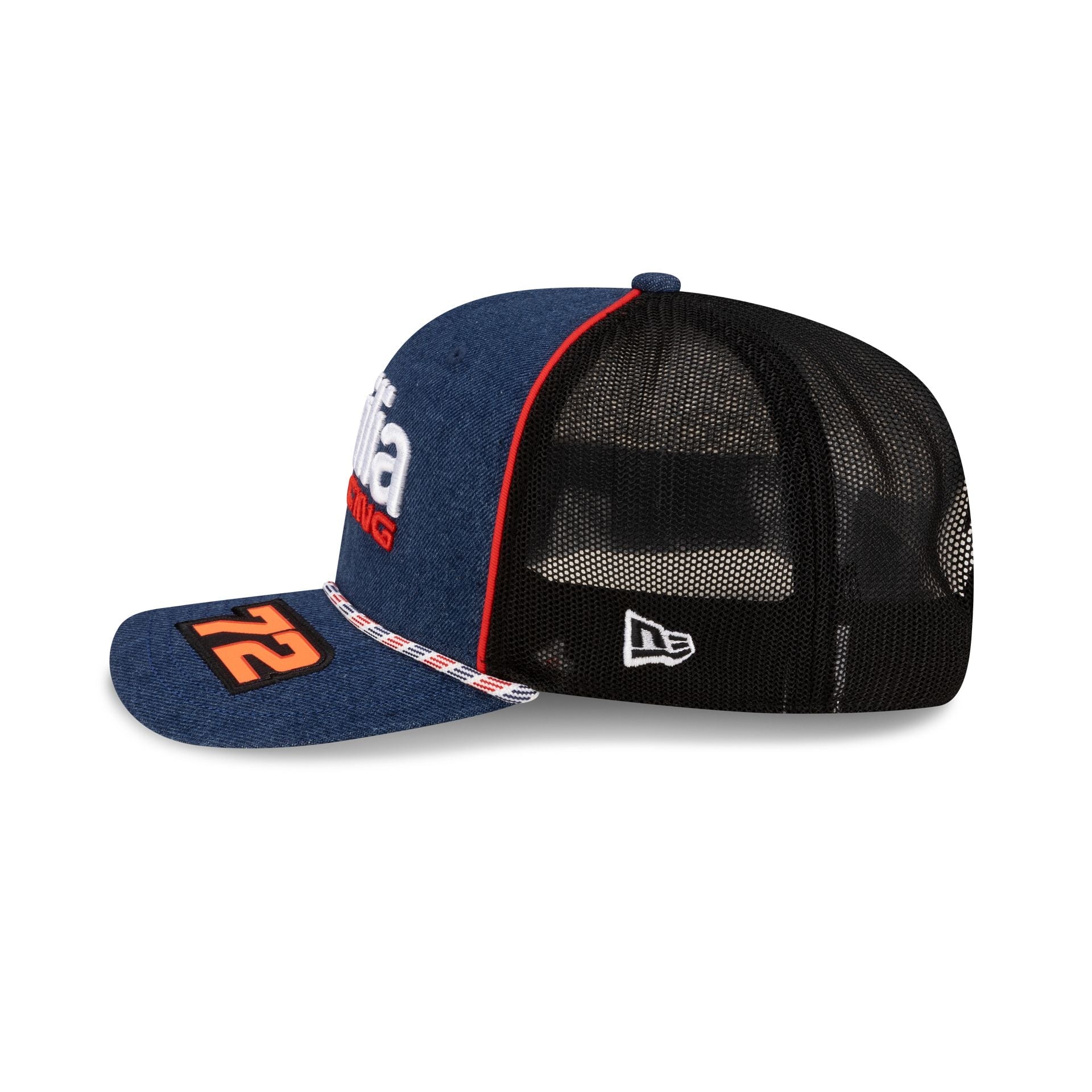 2026 Austin Race Special Aprilia Racing Marco Bezzecchi Denim 9SEVENTY Trucker Hat