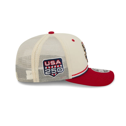 San Francisco Giants Independence Day 2026 9SEVENTY Trucker Hat